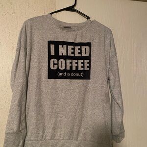 Secret Treasures Light Gray Sweatshirt